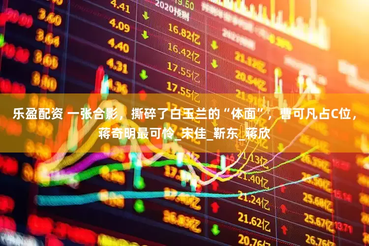 乐盈配资 一张合影，撕碎了白玉兰的“体面”，曹可凡占C位，蒋奇明最可怜_宋佳_靳东_蒋欣